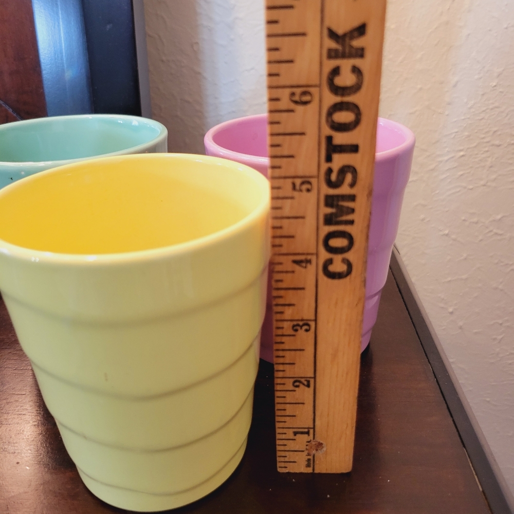 Pastel Ceramic Vase Set - Picture 4 of 5